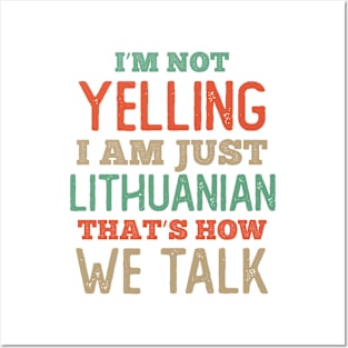 Just Lithuanian That is how we talk Posters and Art